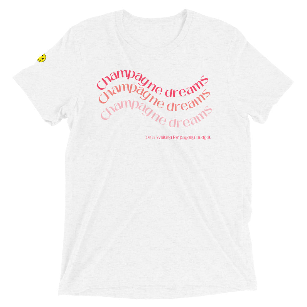 Champagne Dreams | Short sleeve t-shirt