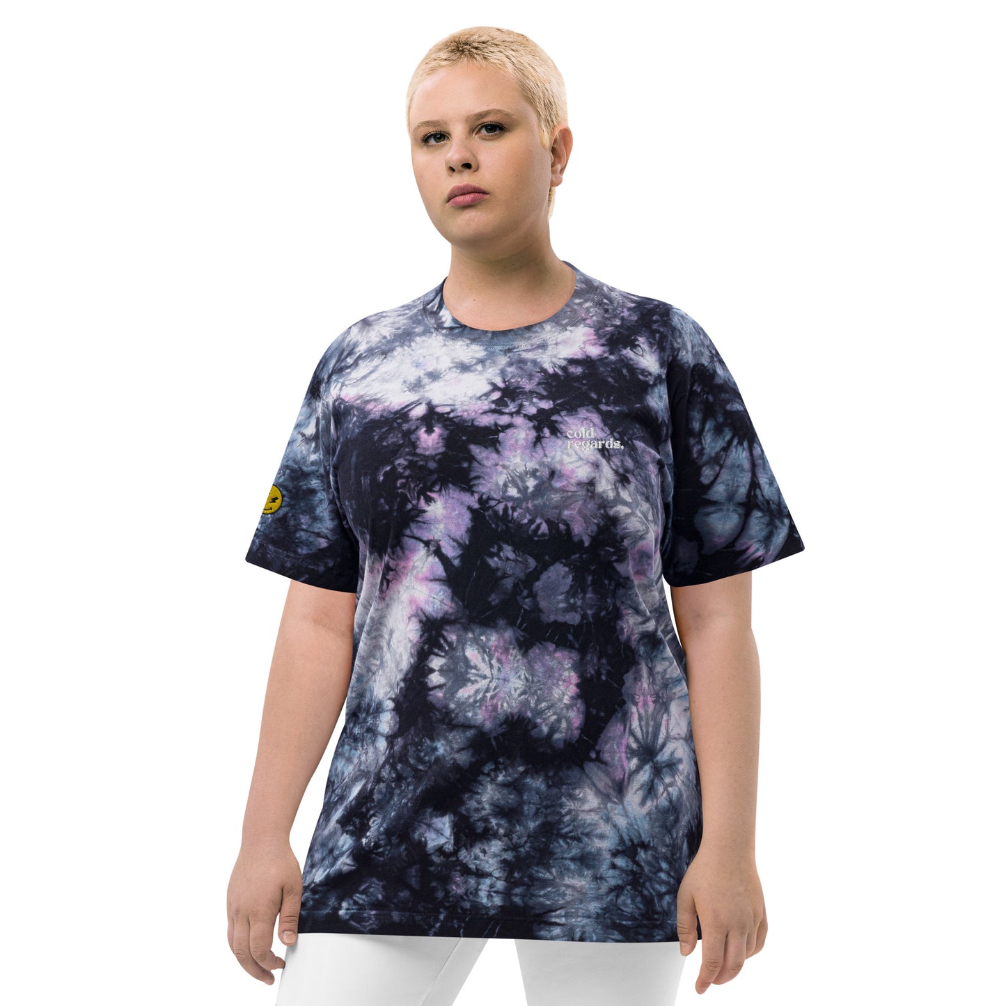 Cold Regards | Oversized tie-dye t-shirt