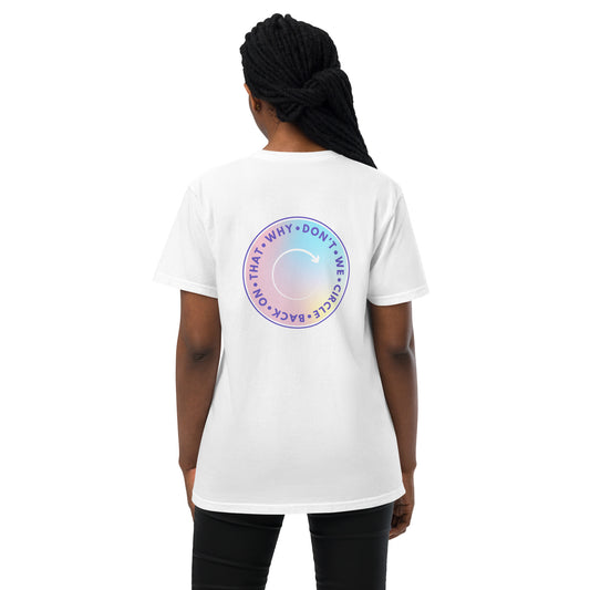 Let's Circle Back | Unisex garment-dyed pocket t-shirt