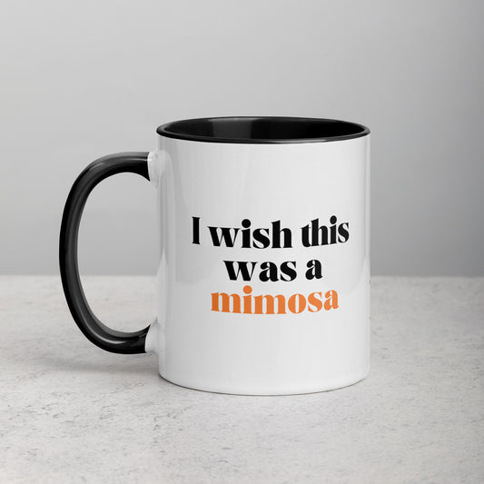 Mimosa Dreaming | Mug with Color Inside