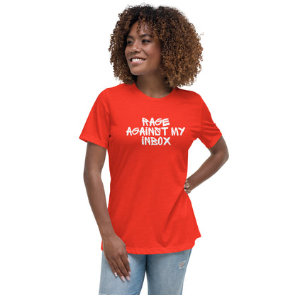 Rage against my inbox | Women's Relaxed T-Shirt